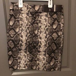Michael Kors Snakeskin skirt!